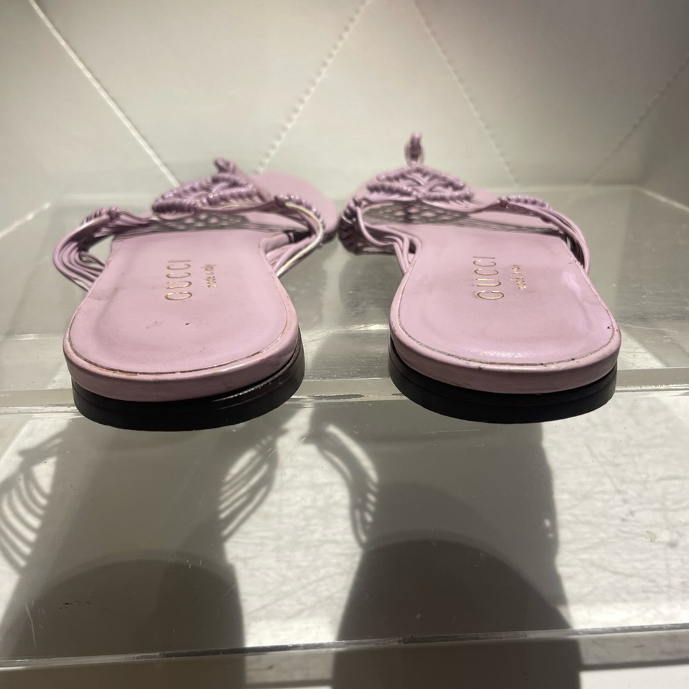 Gucci Women's Purple Sandals - Picture 9 of 13